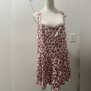 Wild Fable Floral Women's Romper, Size 1x